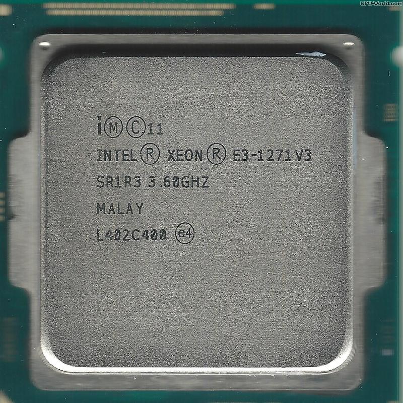 Xeon E3-1271 V3 photo